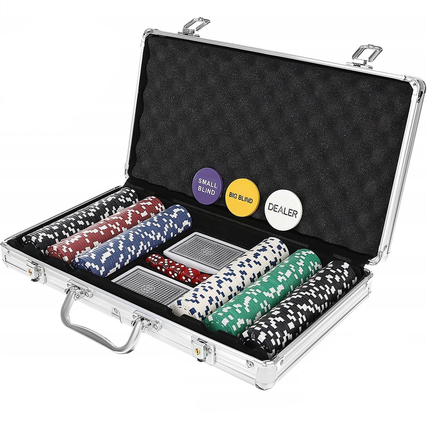 Malatec 23528 Poker set 300 žetonů HQ