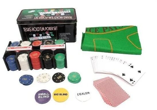 Malatec 23539 Texas Hold’em Poker set