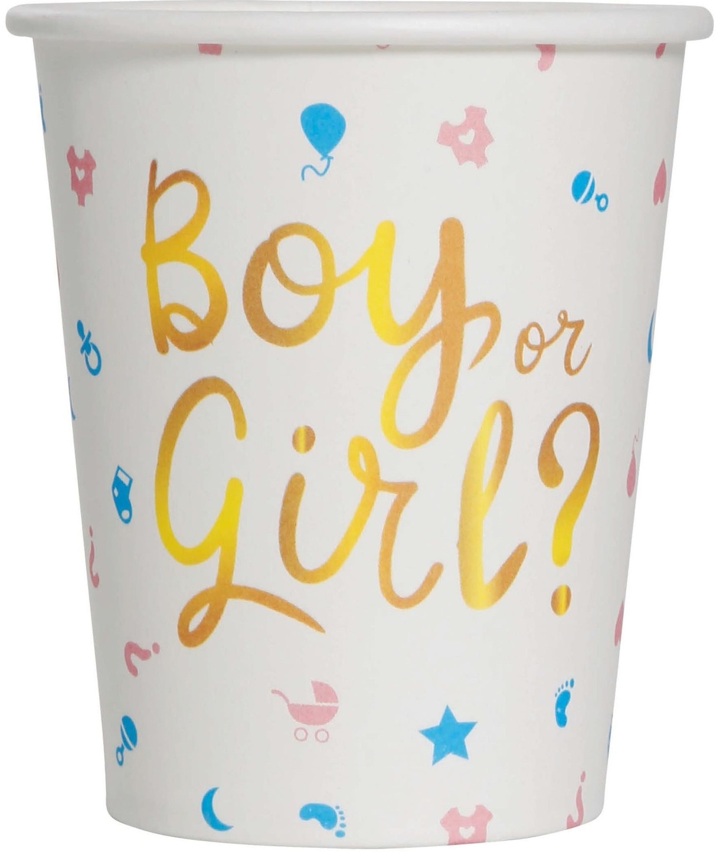 Guirca Baby shower sada 6 kelímků 240 ml