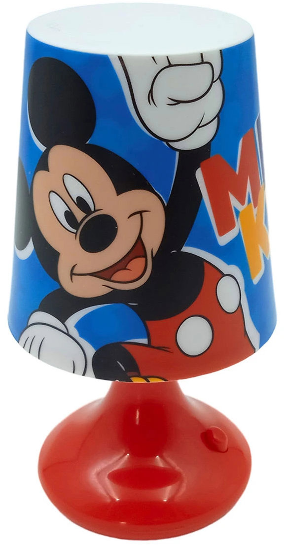 DISNEY Stolní LED lampička modrá - Mickey Mouse, stylový a praktický produkt pro děti.