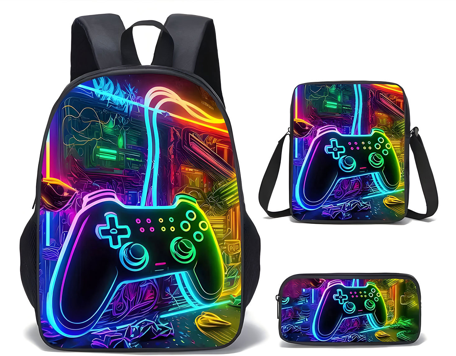 Excellent Školní sada barevná 3 ks - Gamepad