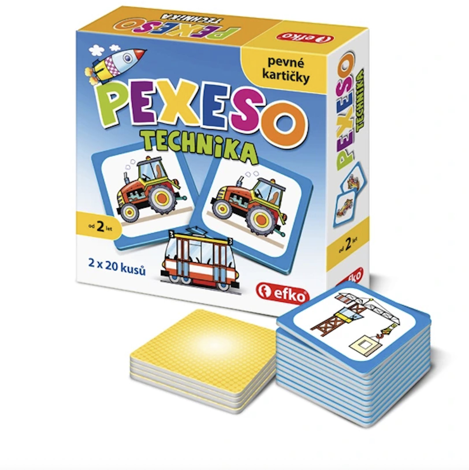 EFKO Pexeso Technika BABY - dětská hra