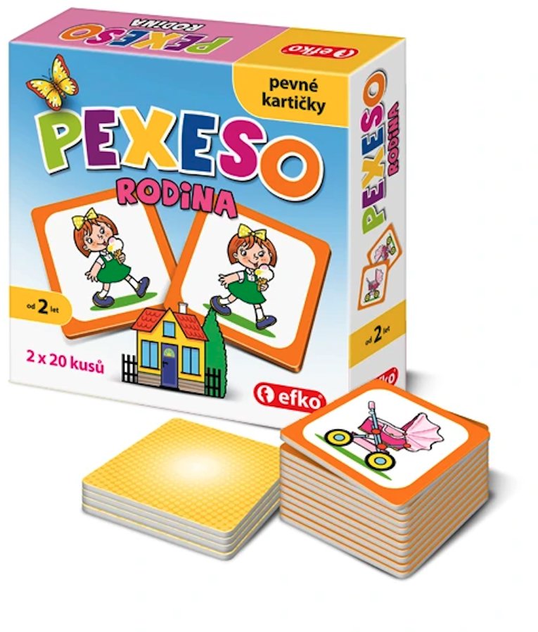 EFKO Pexeso Rodina BABY - dětská hra