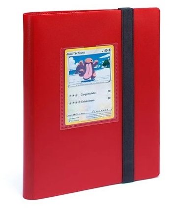 Leuchtturm Album na karty Slim Small, červené