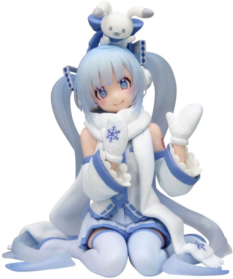 Hatsune: Miku Noodle Stopper - Snow Miku Sky Town 10th Ver. 10 cm