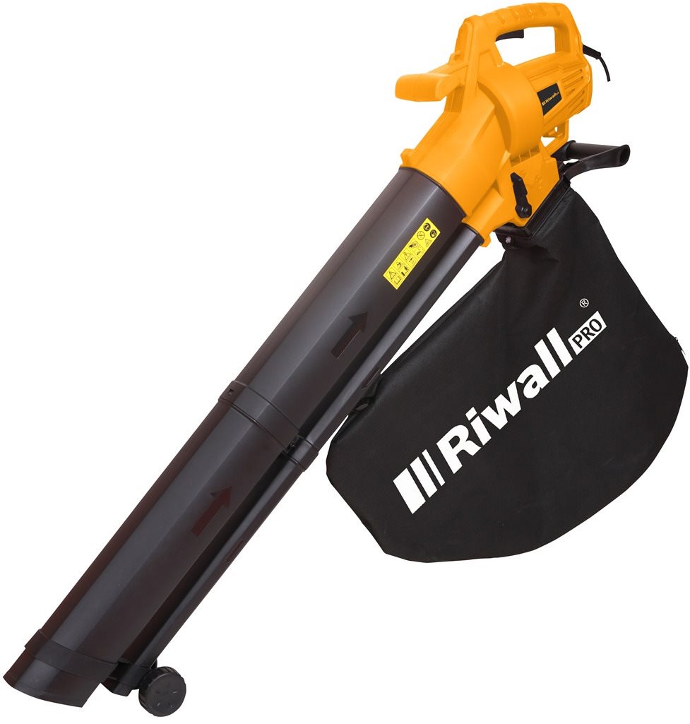 RIWALL PRO Vysavač a fukar na listí elektrický REBV 3200 e
