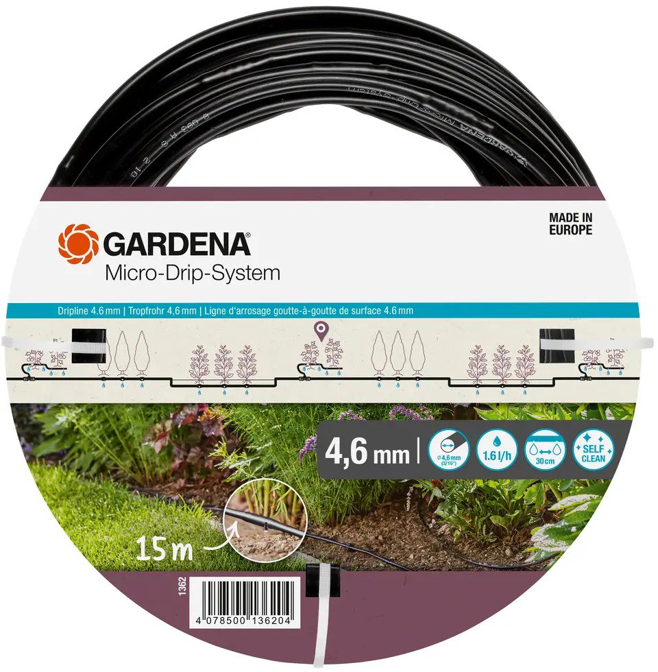GARDENA Mds-kapací hadice nadzemní 4,6 mm , 15 m