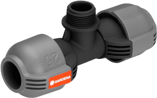 GARDENA T-kus 25 mm - vnější závit 3/4"
