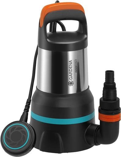 GARDENA Čerpadlo odvodňovací pro čistou/znečištěnou vodu 15000 2v1