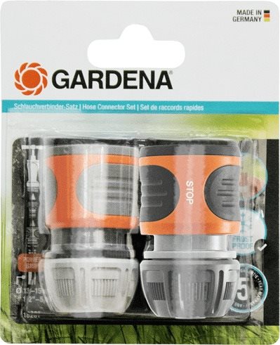 GARDENA Sada na připojení hadice (rychlospojka + stopspojka)