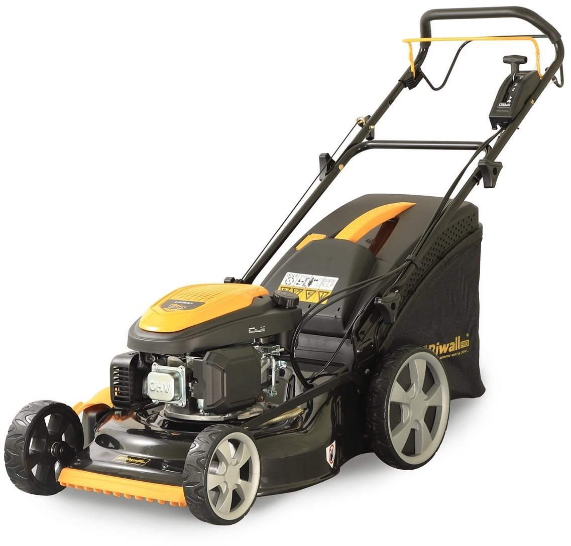 RIWALL PRO Rotační sekačka benzínová s variabilním pojezdem 4v1 RPM 5155 V PRO