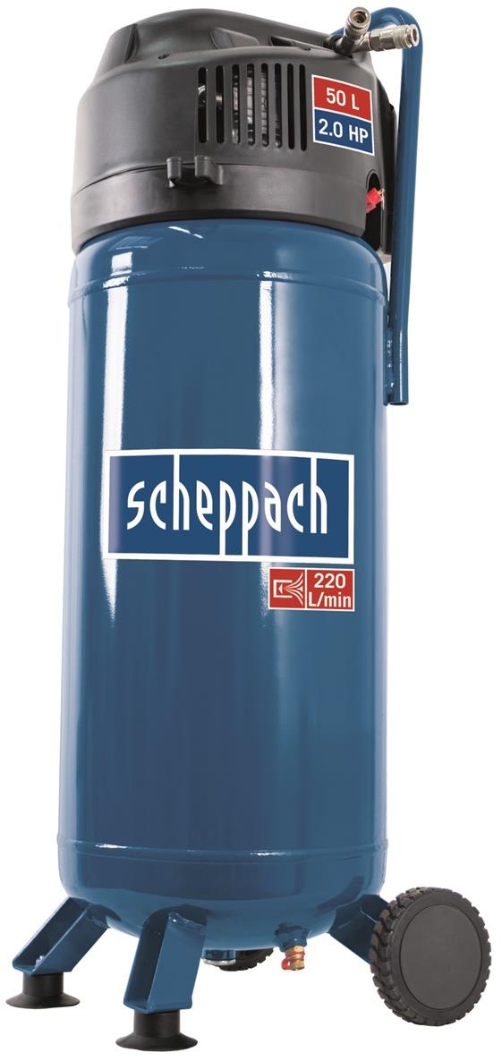 SCHEPPACH Kompresor se vzdušníkem 50l, bezolejový vertikální HC 51 V