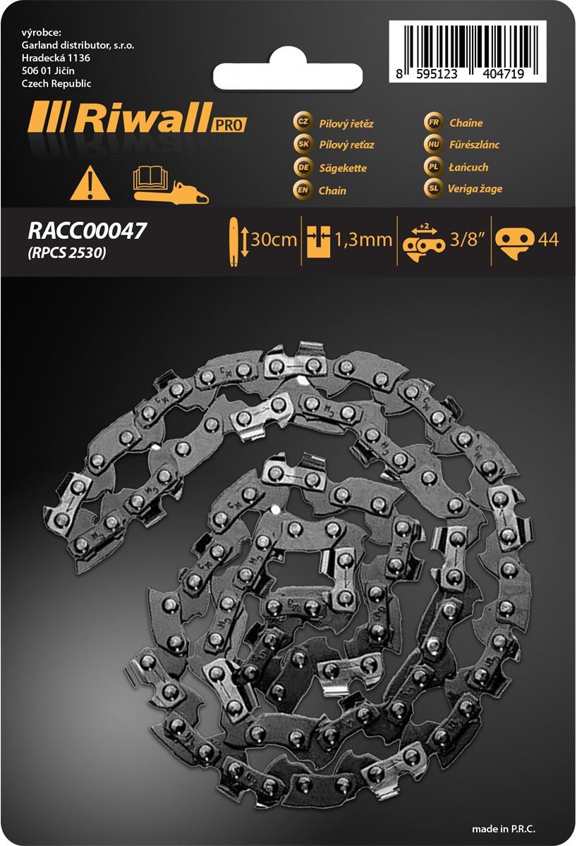 RIWALL PRO Náhradní řetěz pro pilu (RPCS 2530 / 2630) RACC00047