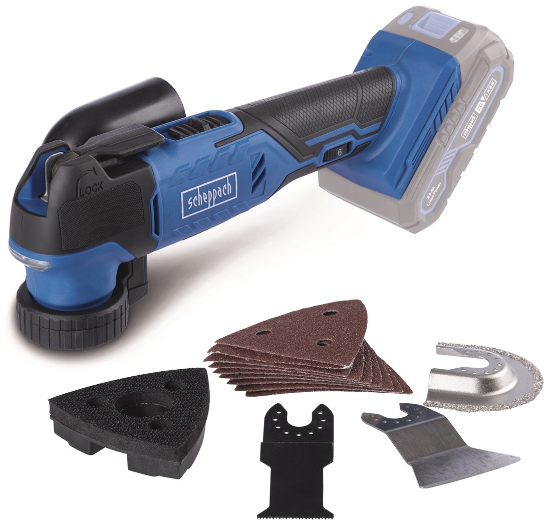 SCHEPPACH Oscilační bruska AKU 20V IXES C-MT40-X (bez AKU)