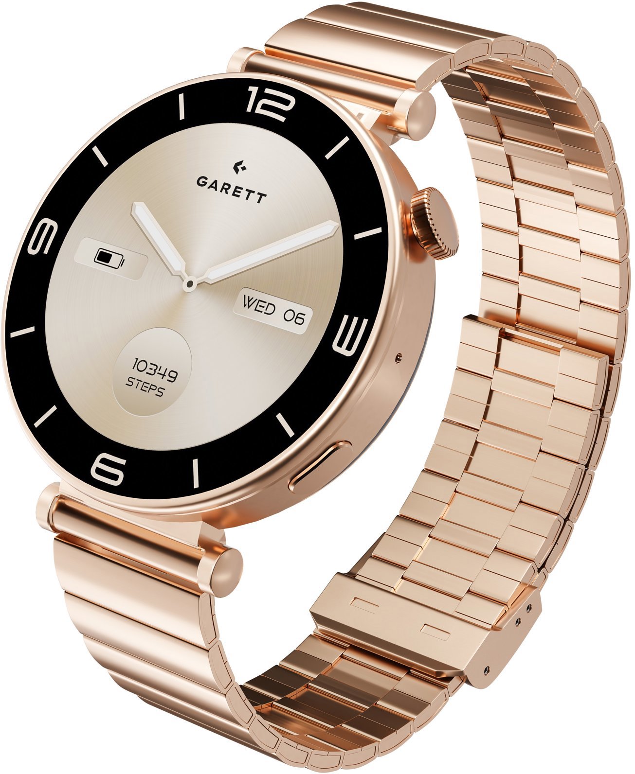 Garett Rose Gold Solid steel