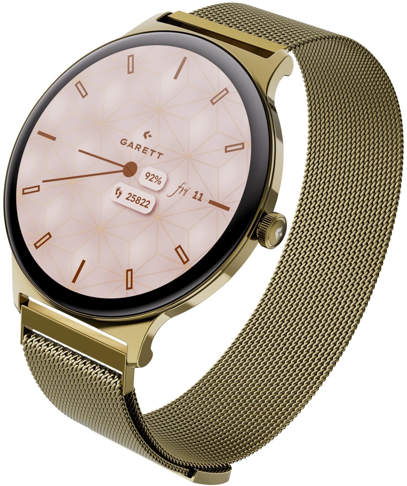 Garett Verona 2 Gold Mesh steel