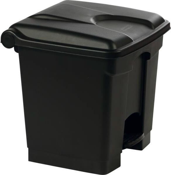 Gastro Plastový pedálový koš 30 l, černý
