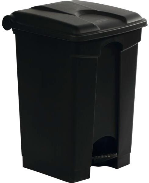 Gastro Plastový pedálový koš 45 l, černý