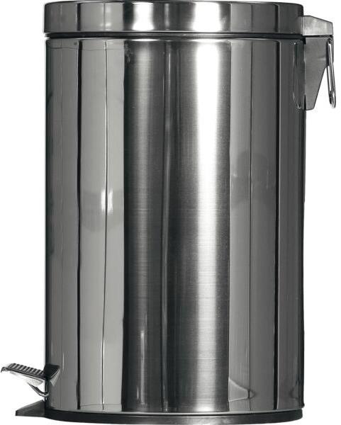 Gastro Nerez pedálový odpadkový koš 20 l, stříbrný