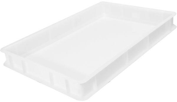 Gastro Přepravka plast 10 l, 40 × 30 × 10,5 cm, bílá