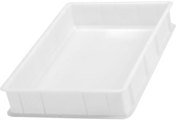 Gastro Přepravka plast 20 l, 60 × 40 × 10 cm, bílá