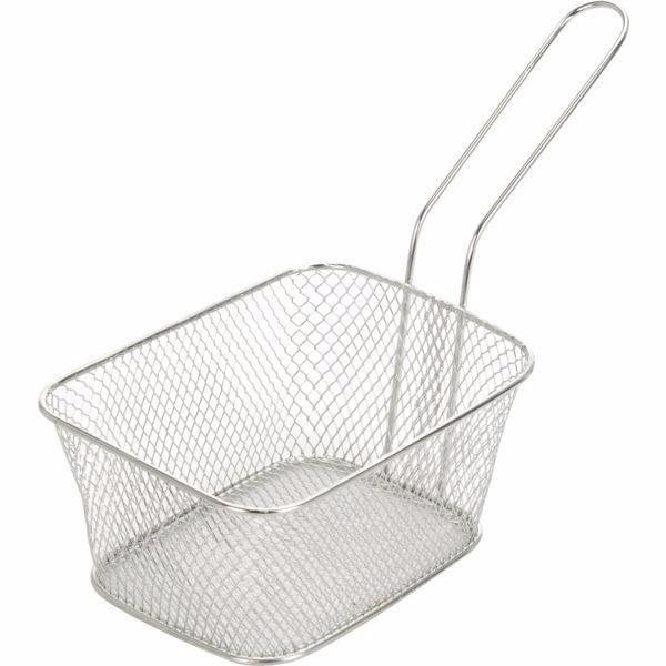 Gastro Košík pro servírování jídla nerez 14 x 11 x 7 cm