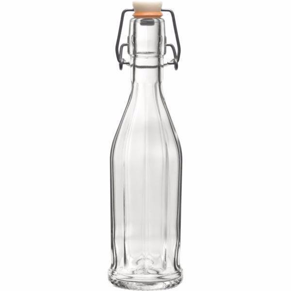 Gastro Láhev na alkohol 0,25 l hranatá, 6 ks