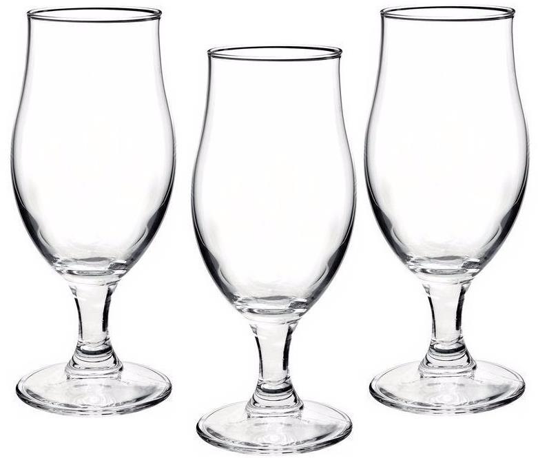 Bormioli Rocco Sada 3 sklenic na pivo Executive 375 ml