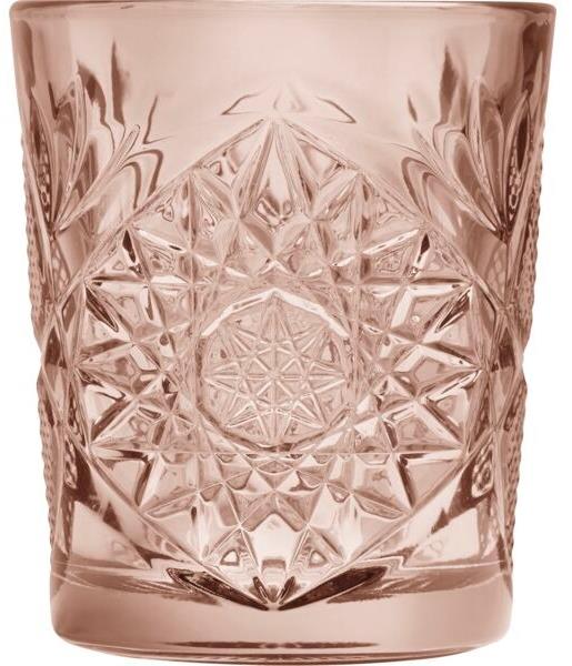 Libbey Sklenice na whisky Hobstar 350 ml, růžová, 6 ks