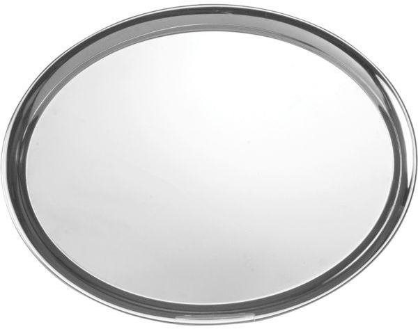 Gastro Servírovací tác podnos oválný 28,5x22 cm nerez