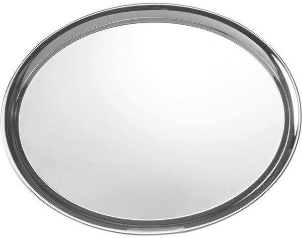 Gastro Servírovací tác podnos oválný 32x25 cm nerez