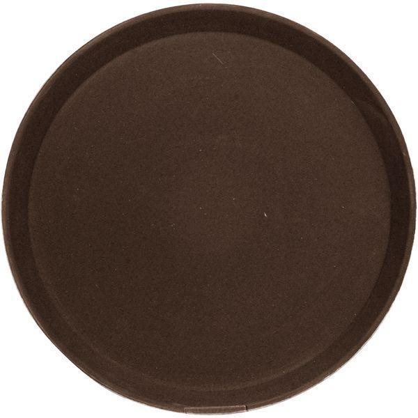 Cambro Tác podnos 35,6 cm, kulatý, hnědý