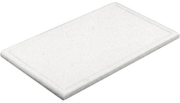 Gastro Prkénko krájecí plastové 53x32,5x2 cm GN 1/1, s drážkou, bílé