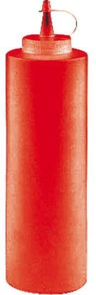 Paderno Dávkovací mačkací láhev 360 ml, červená