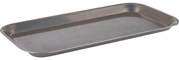 APS Vintage Servírovací tác 26 × 13,5 cm, starožitný nerezový vzhled