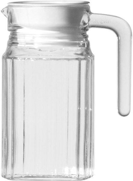 Luminarc Džbán do lednice s víkem Quadro 0,5 l, 6 ks