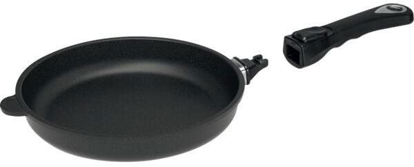 AMT Gastroguss Litinová pánev 28 cm, vhodná na indukci, odnímatelná rukojeť
