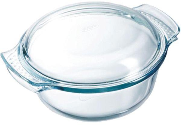 Pyrex Hrnec s poklicí varné sklo 25 cm