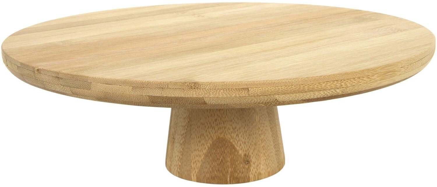 Gastro Servírovací podnos na noze, dřevěný, výška 90 mm, délka 280 mm, šířka 280 mm