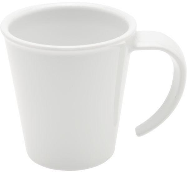 Ornamin Hrnek na kávu plastový 350 ml, bílý