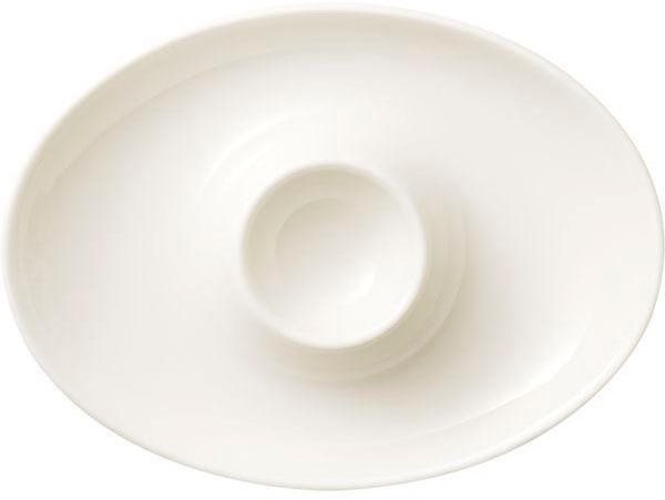 Villeroy & Boch Gourmet Stojánek na vajíčko porcelán, krémový, 6 ks