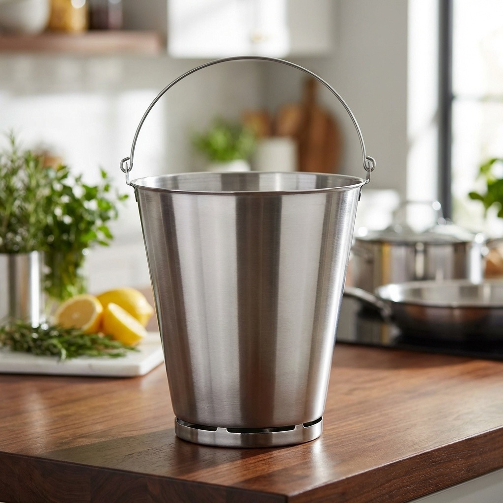 Kbelík se stupnicí nerez Paderno Grand Gourmet 10 l
