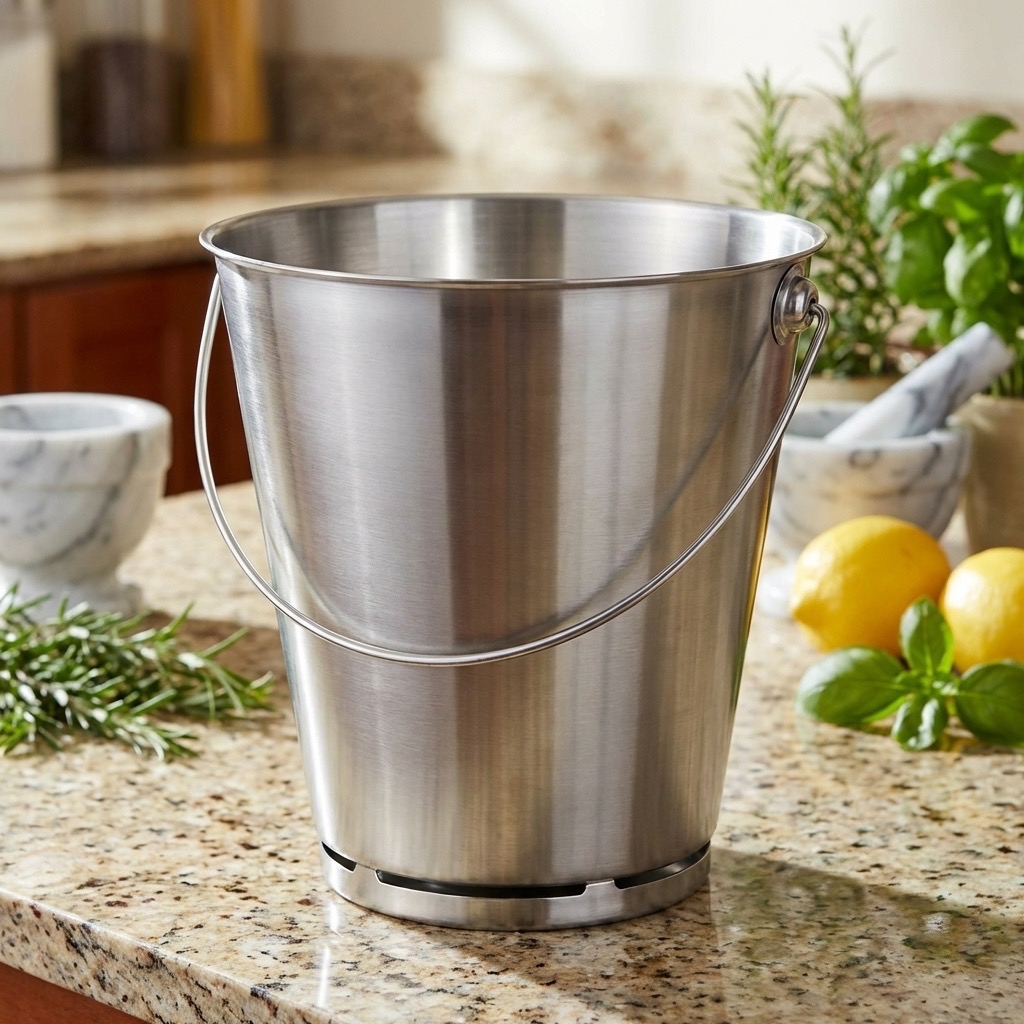 Kbelík se stupnicí nerez Paderno Grand Gourmet 15 l