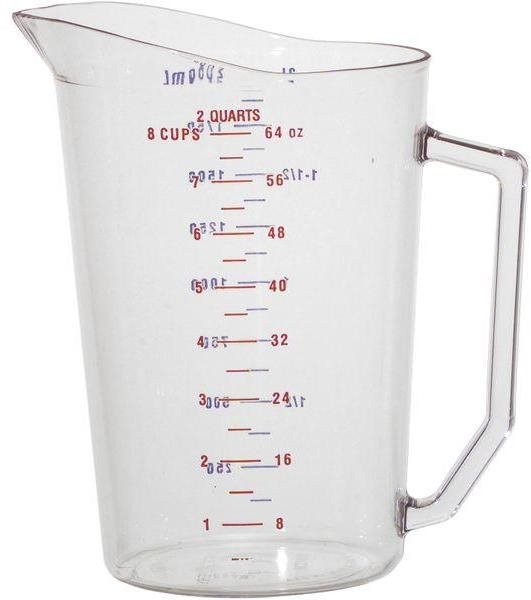 Odměrka plast Cambro 2000 ml