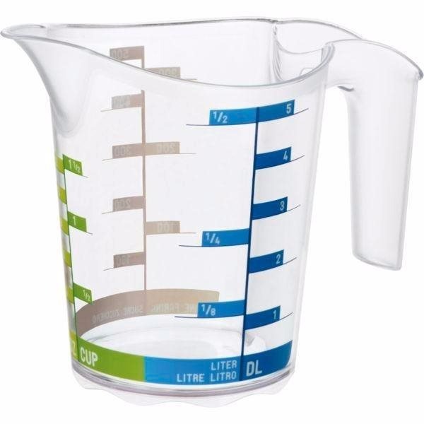 Odměrka plastová Rotho Domino 500 ml
