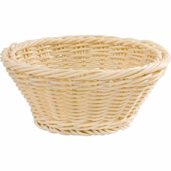 Košík na pečivo kulatý APS 19 cm, béžový