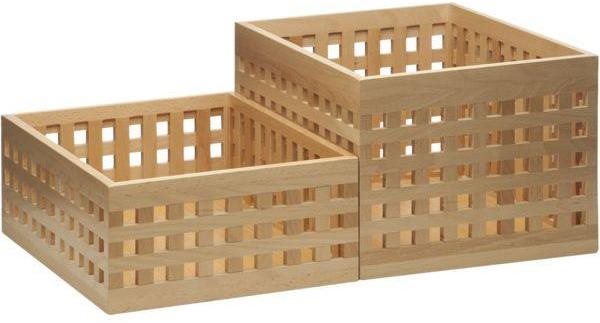 Košík na pečivo buk APS 34x26x20 cm
