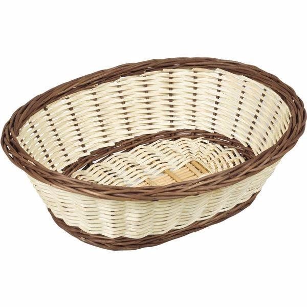 Košík na pečivo Gastro 24x19 cm, oválný