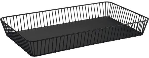 Košík kovový APS Urban 53x32,5 cm GN 1/1, černý