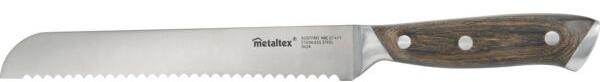 Metaltex Nůž na chléb 36,5 cm, dřevěná rukojeť